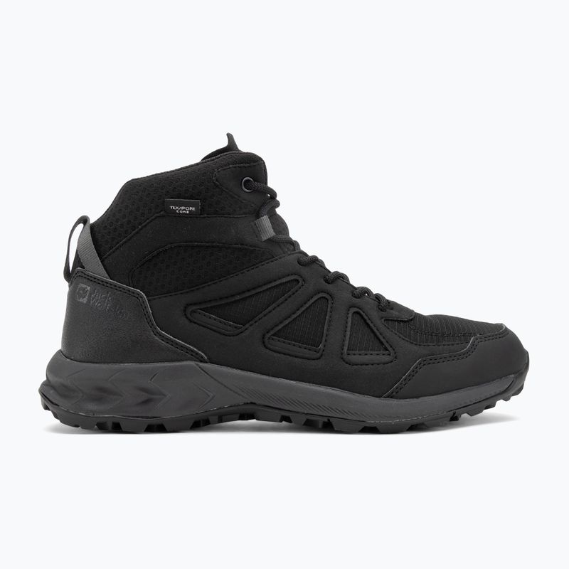 Buty trekkingowe męskie Jack Wolfskin Woodland 2 Texapore Mid black 2