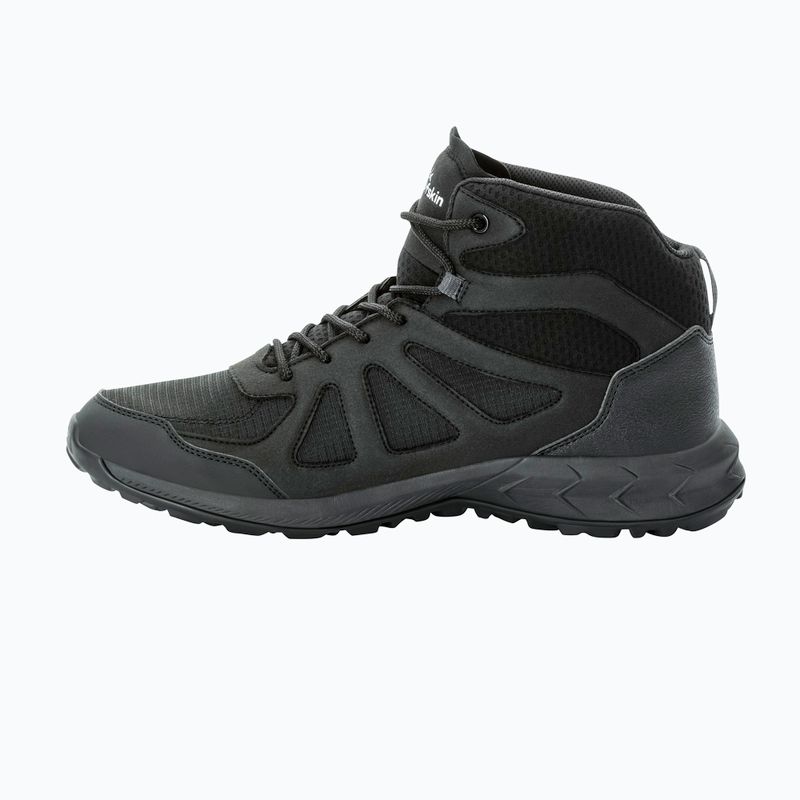 Buty trekkingowe męskie Jack Wolfskin Woodland 2 Texapore Mid black 11