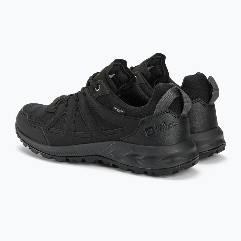 Buty trekkingowe męskie Jack Wolfskin Woodland 2 Texapore Low black 3