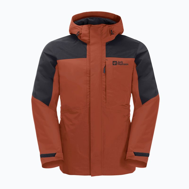 Kurtka 3w1 męska Jack Wolfskin Romberg 3in1 carmine 8
