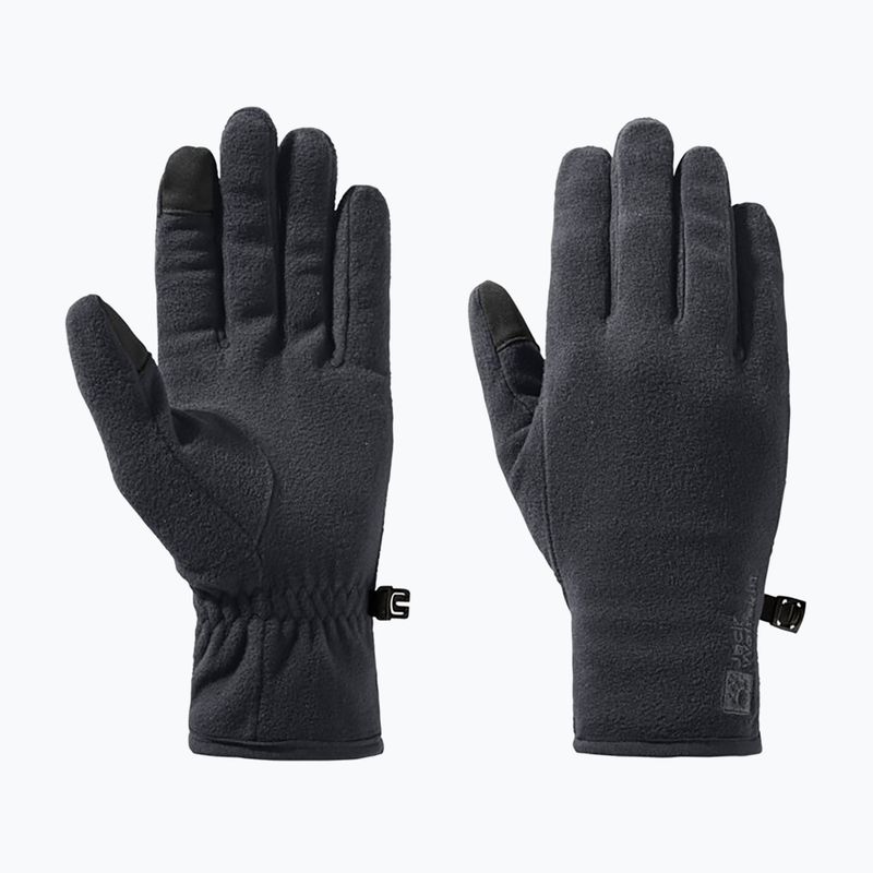 Rękawiczki trekkingowe Jack Wolfskin Real Stuff black