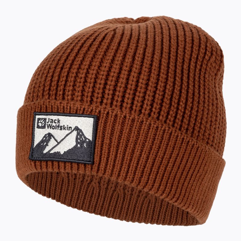 Czapka zimowa Jack Wolfskin Edo Badge Beanie carmine 3