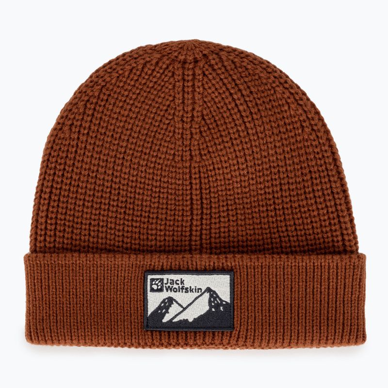 Czapka zimowa Jack Wolfskin Edo Badge Beanie carmine 5
