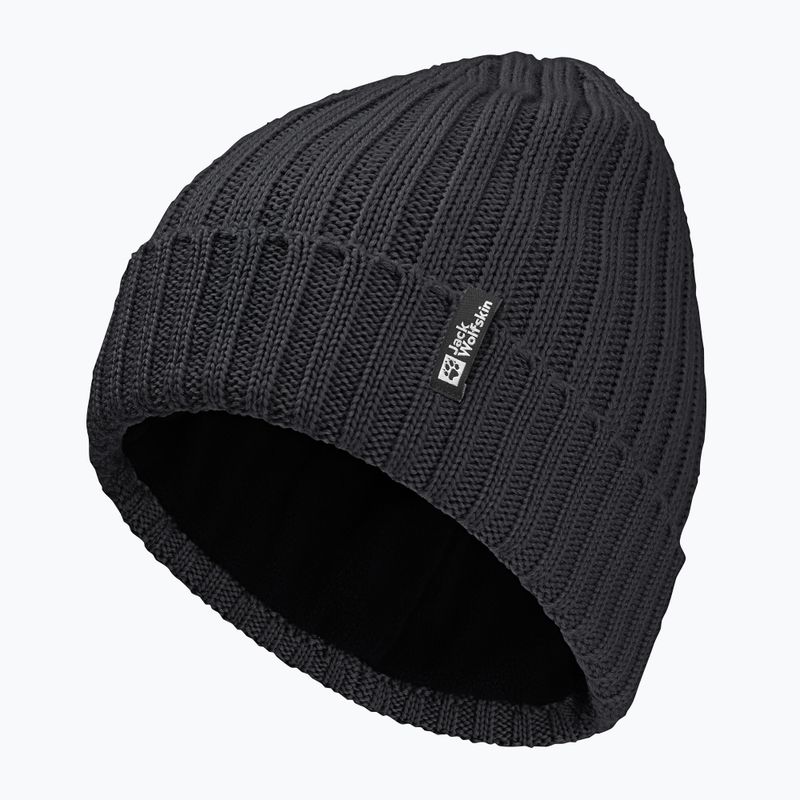 Czapka zimowa Jack Wolfskin Rib Knit black 2