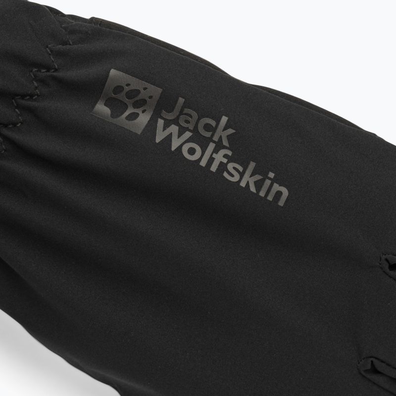 Rękawiczki trekkingowe Jack Wolfskin Highloft black 4
