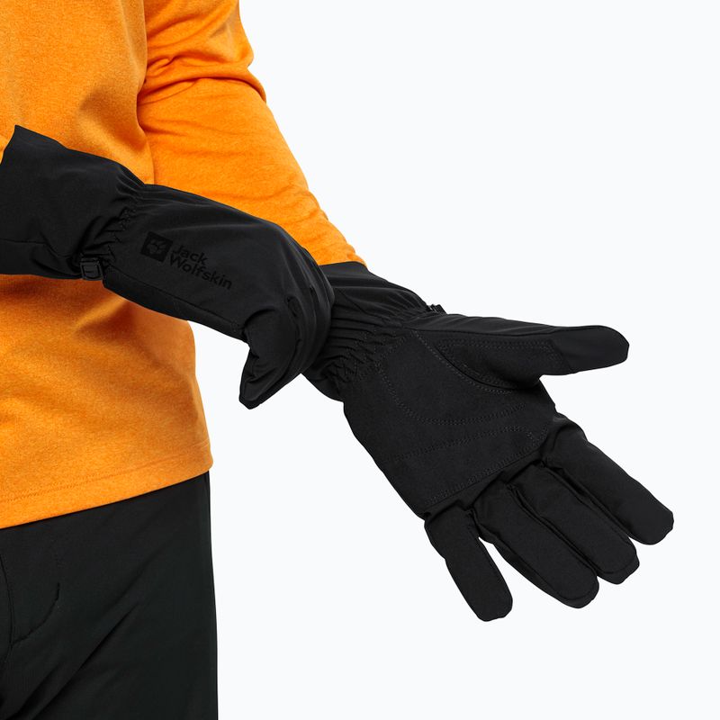 Rękawiczki trekkingowe Jack Wolfskin Highloft black 6
