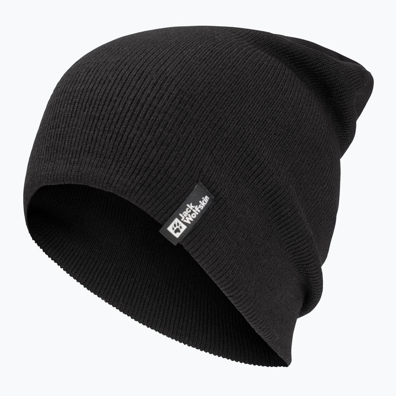 Czapka zimowa Jack Wolfskin Rib black 2