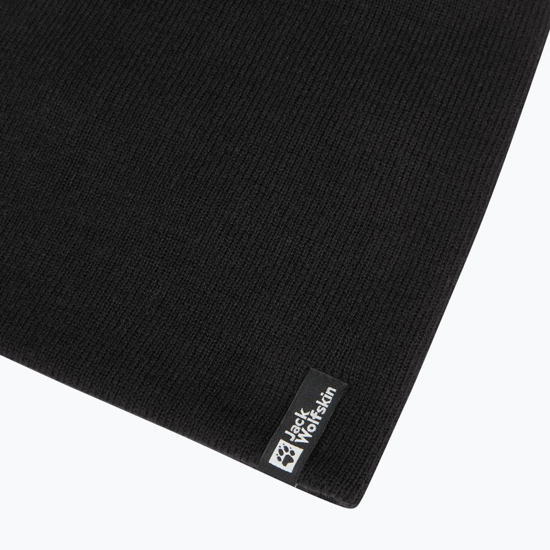 Czapka zimowa Jack Wolfskin Rib black 4