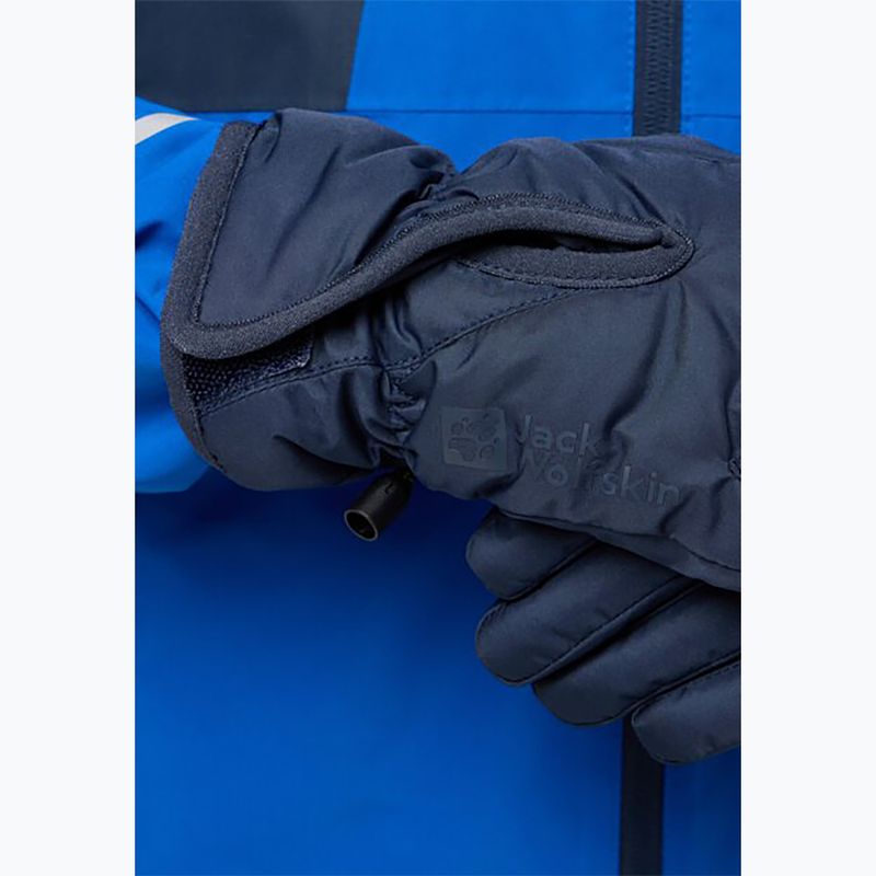 Rękawice trekkingowe dziecięce Jack Wolfskin Easy Entry night blue 3