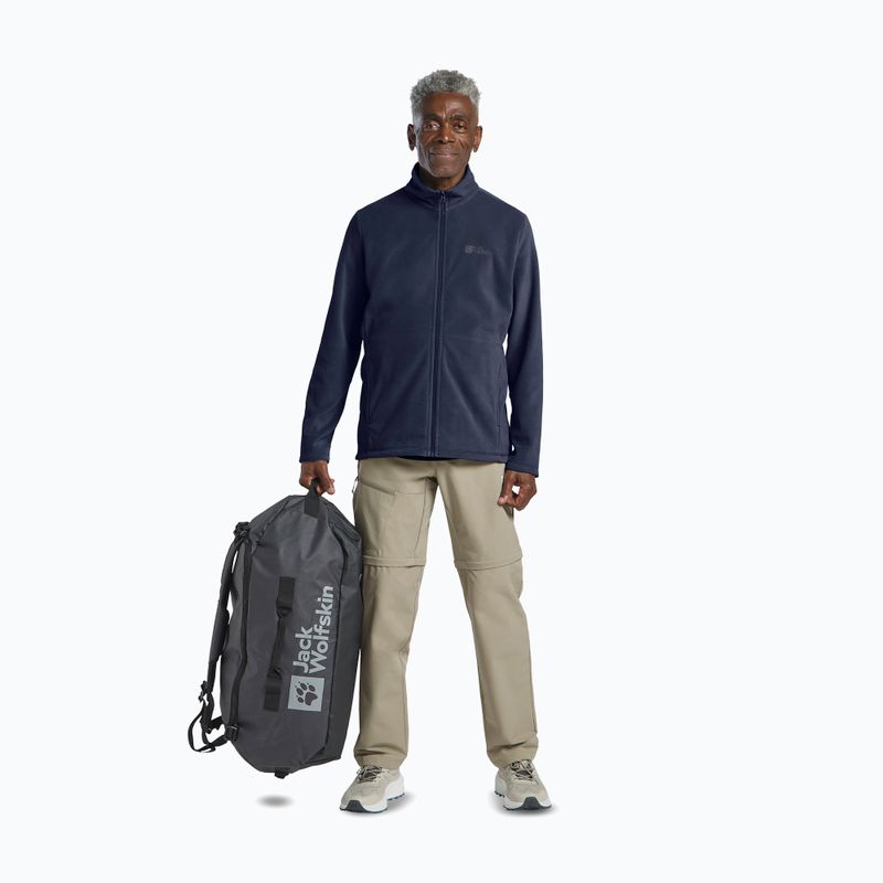 Bluza polarowa męska Jack Wolfskin Taunus Fz night blue 2