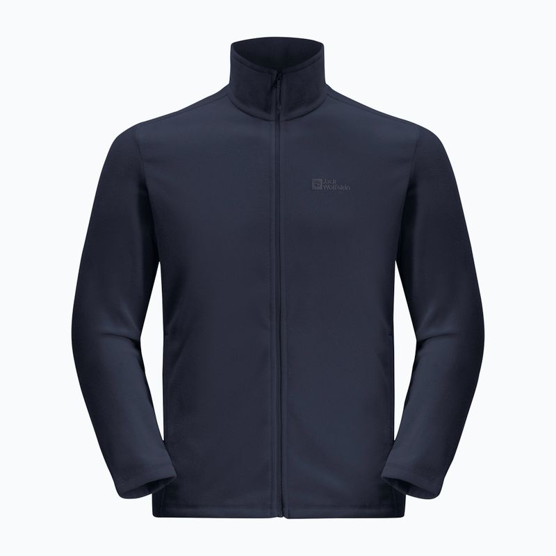 Bluza polarowa męska Jack Wolfskin Taunus Fz night blue 8