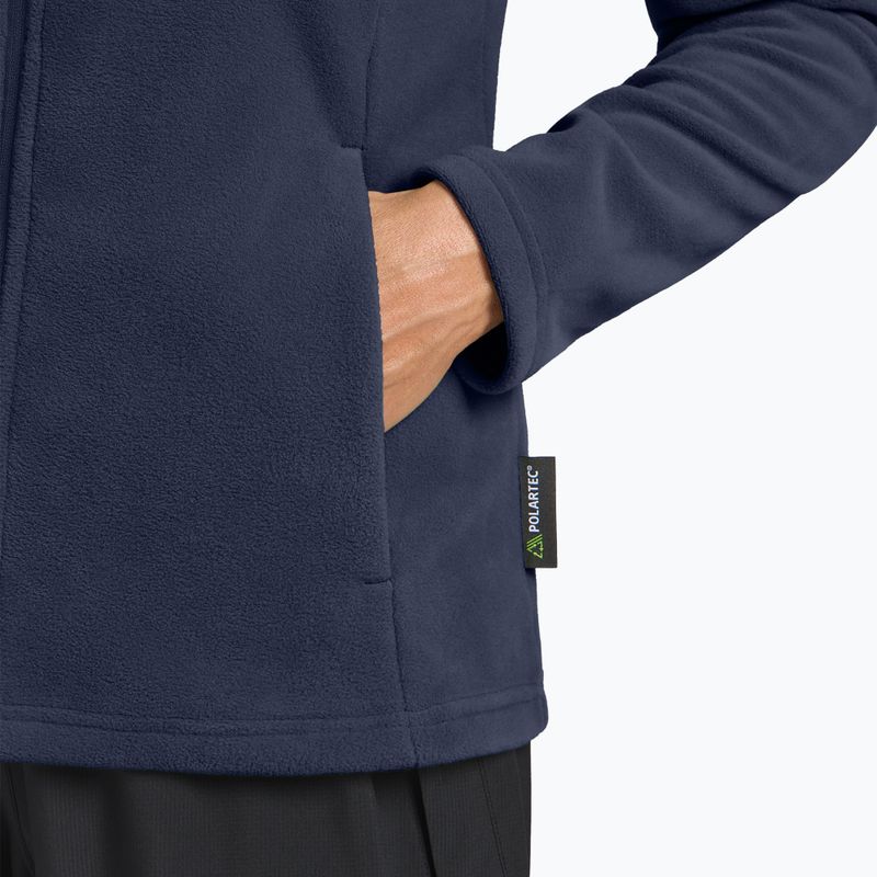 Bluza polarowa damska Jack Wolfskin Taunus Fz night blue 4