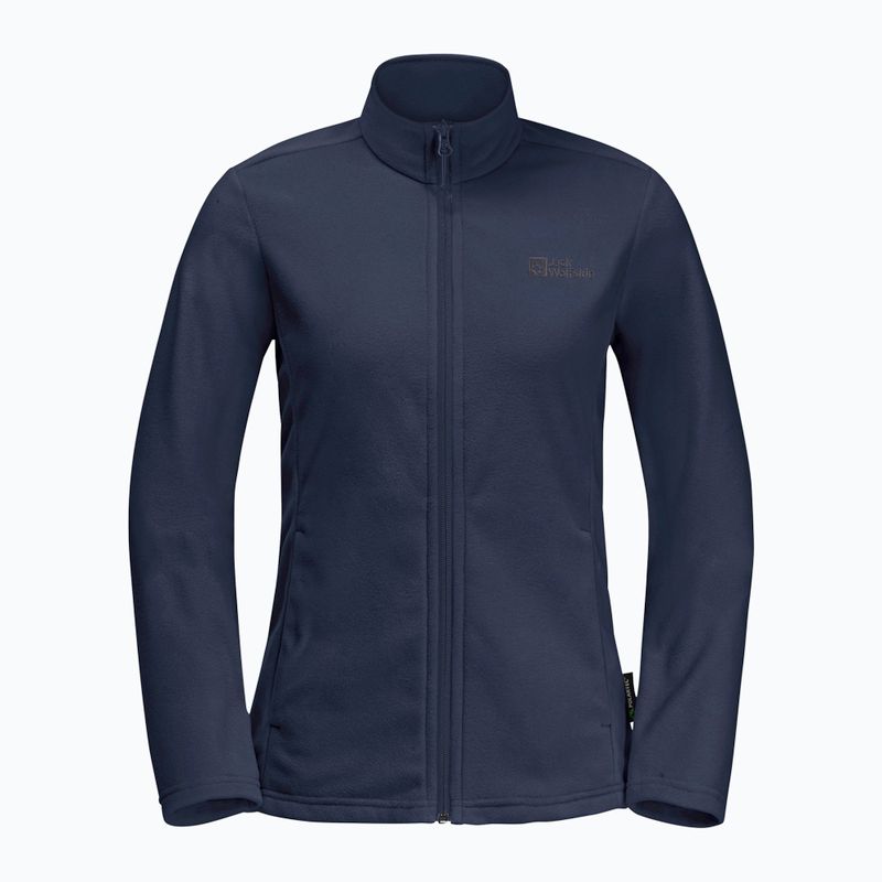 Bluza polarowa damska Jack Wolfskin Taunus Fz night blue 6