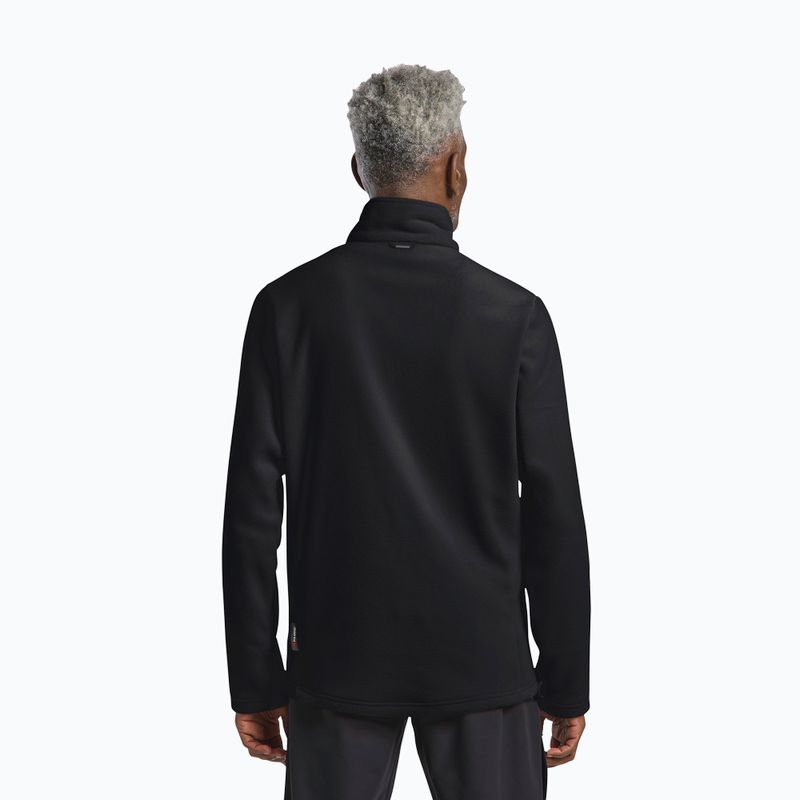 Bluza polarowa męska Jack Wolfskin Winterstein Fz black 3