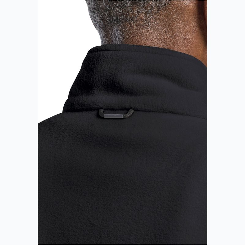 Bluza polarowa męska Jack Wolfskin Winterstein Fz black 5