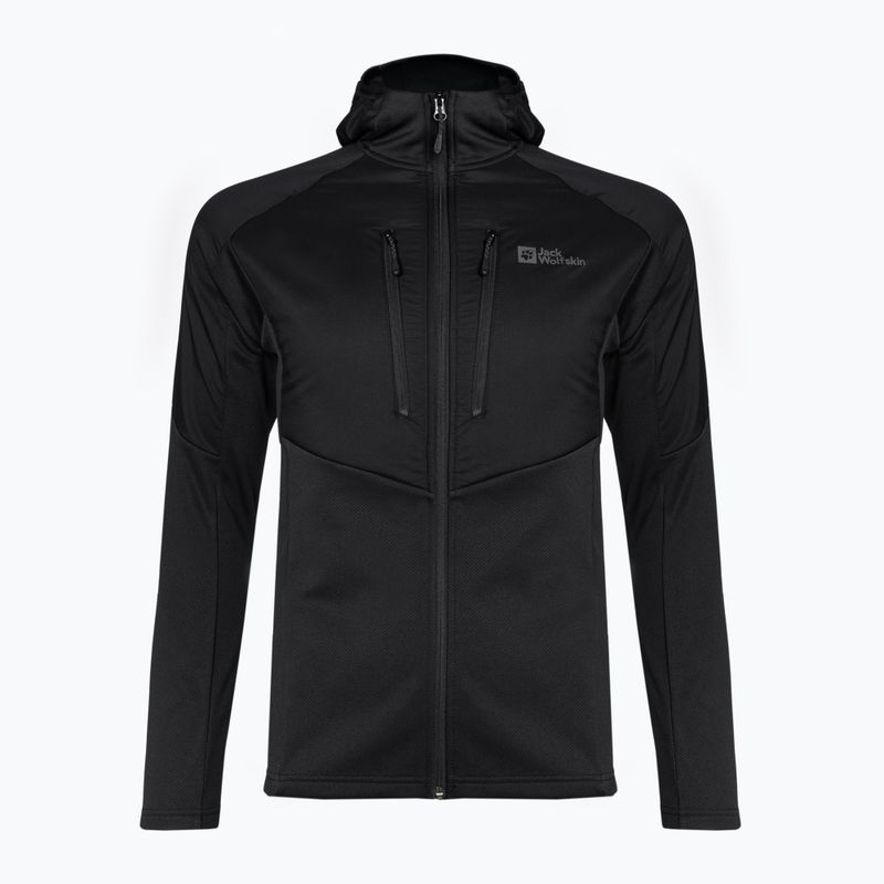 Kurtka hybrydowa męska Jack Wolfskin Alpgrat Pro Ins Fz black 5