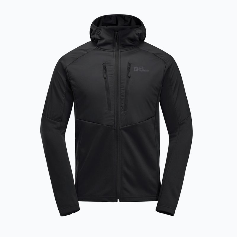 Kurtka hybrydowa męska Jack Wolfskin Alpgrat Pro Ins Fz black 9