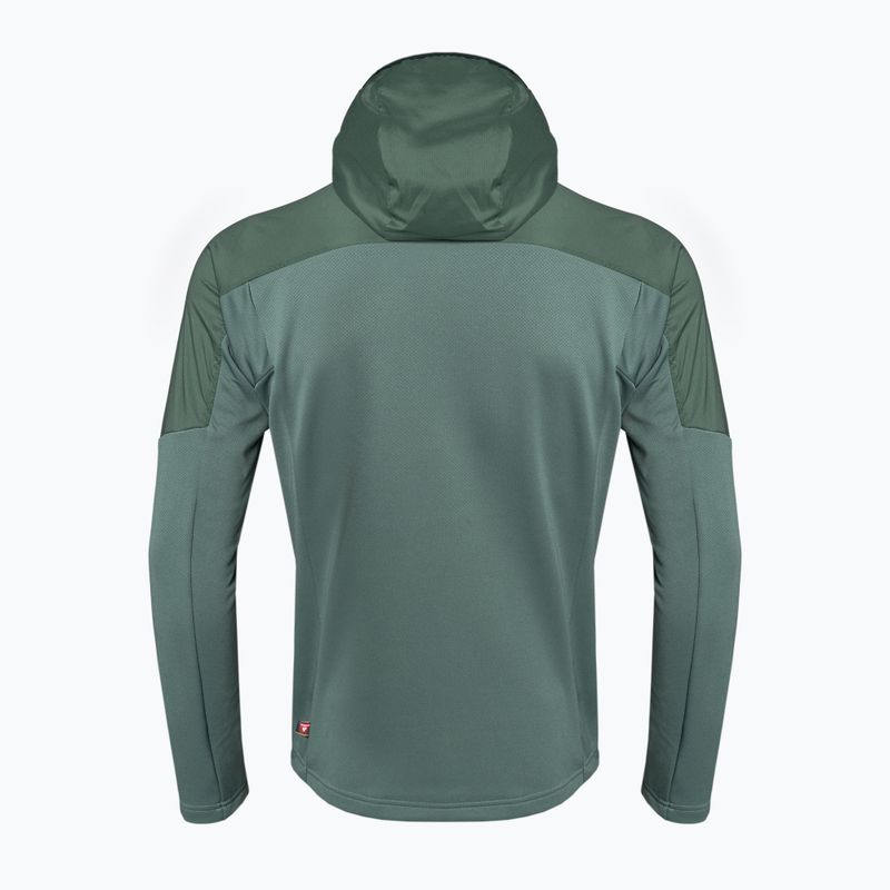 Kurtka hybrydowa męska Jack Wolfskin Alpgrat Pro Ins Fz hedge green 6