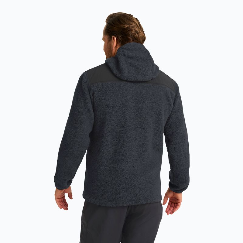 Bluza polarowa męska Jack Wolfskin Kammweg Pile Fz phantom 3
