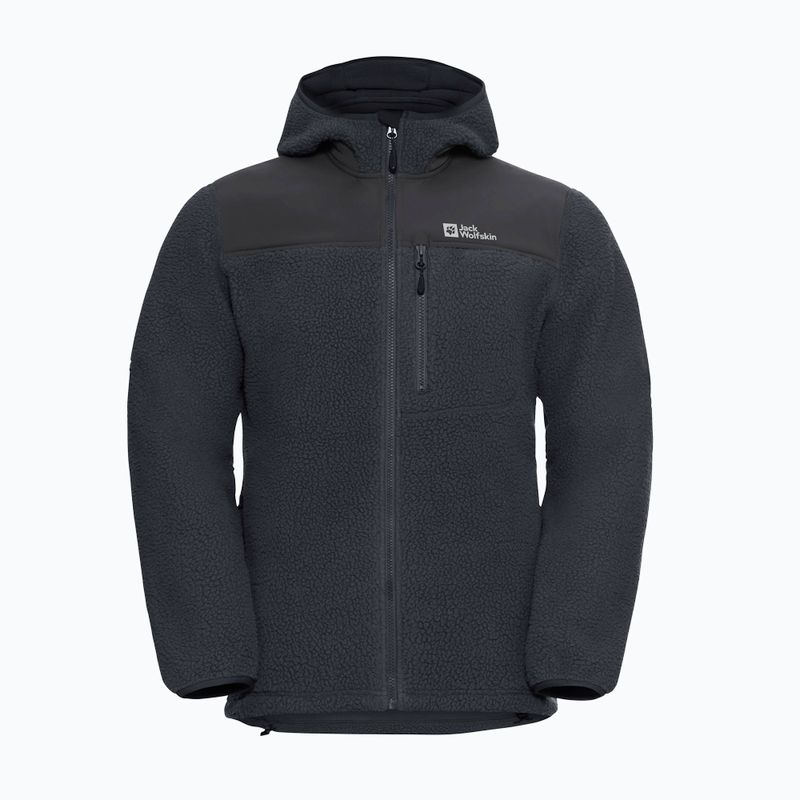 Bluza polarowa męska Jack Wolfskin Kammweg Pile Fz phantom 9