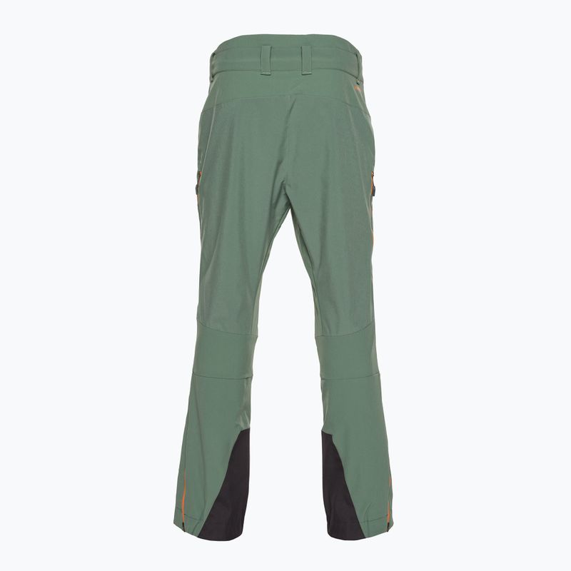 Spodnie softshell męskie Jack Wolfskin Alpspitze Tour hedge green 7