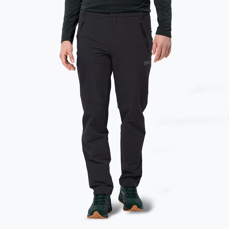 Spodnie trekkingowe męskie Jack Wolfskin Glastal Winter black