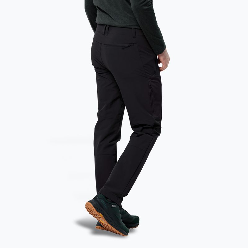 Spodnie trekkingowe męskie Jack Wolfskin Glastal Winter black 2