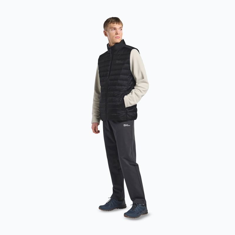 Bezrękawnik trekkingowy męski Jack Wolfskin Pilvi Down black 2