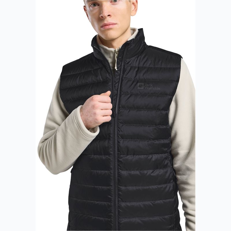 Bezrękawnik trekkingowy męski Jack Wolfskin Pilvi Down black 4