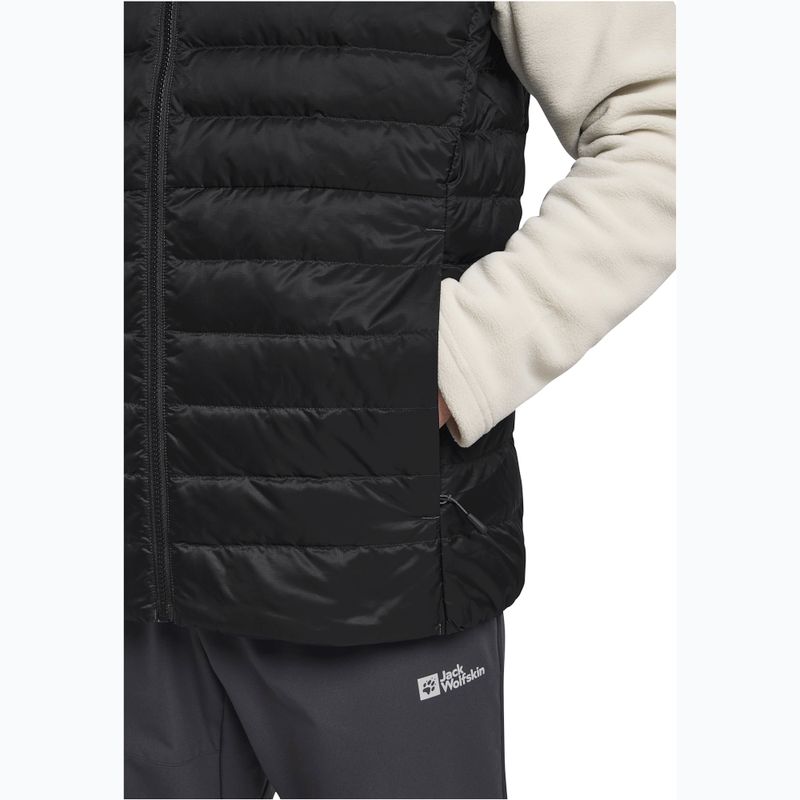 Bezrękawnik trekkingowy męski Jack Wolfskin Pilvi Down black 6