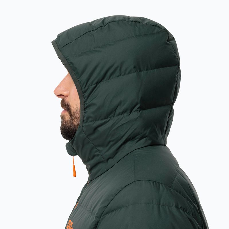 Kurtka puchowa męska Jack Wolfskin Ather Down Hoody dragon fire 3