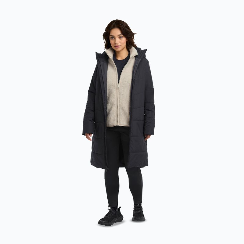 Płaszcz puchowy damski Jack Wolfskin Deutzer Coat black 2