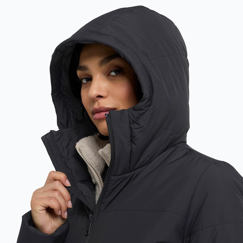Płaszcz puchowy damski Jack Wolfskin Deutzer Coat black 5