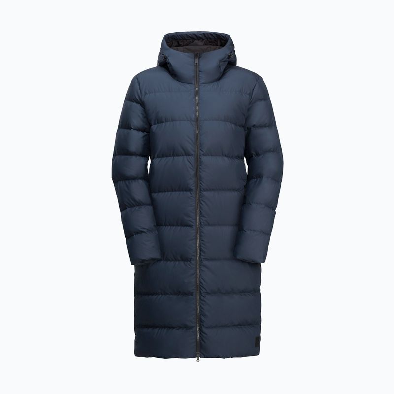 Płaszcz puchowy damski Jack Wolfskin Frozen Palace night blue 5