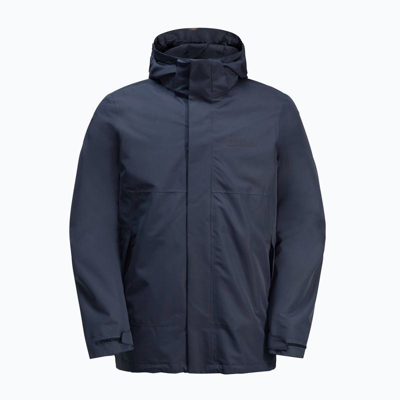 Kurtka 3w1 męska Jack Wolfskin Feldberg Luntal 3in1 night blue 9