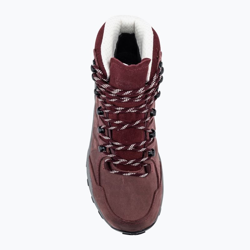 Buty trekkingowe damskie Jack Wolfskin Refugio Prime Texapore Mid dark maroon 5