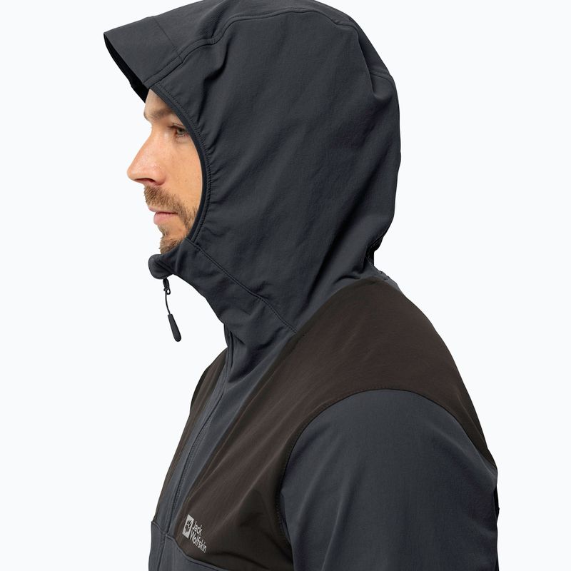 Kurtka softshell męska Jack Wolfskin Andur phantom 2