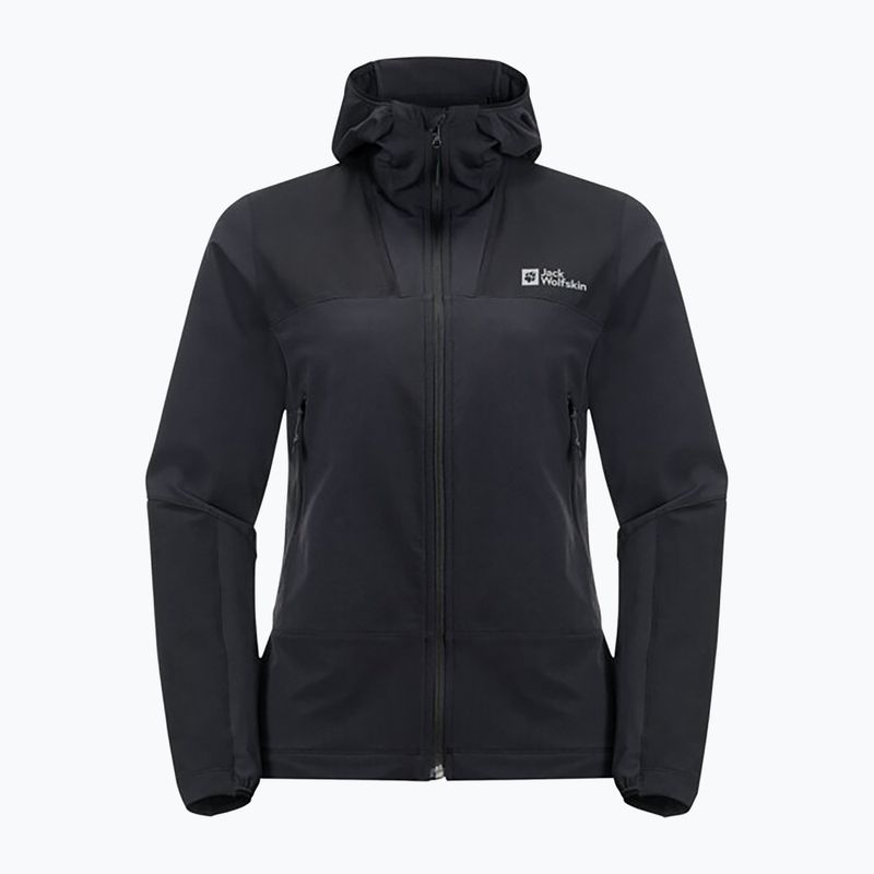 Kurtka softshell damska Jack Wolfskin Andur black 6