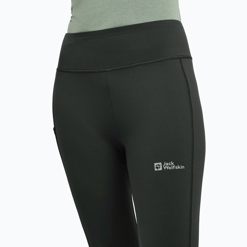 Spodnie trekkingowe damskie Jack Wolfskin Klintal Tights black 4