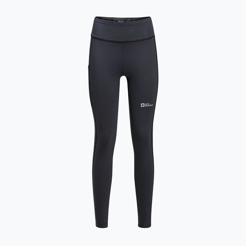 Spodnie trekkingowe damskie Jack Wolfskin Klintal Tights black 4