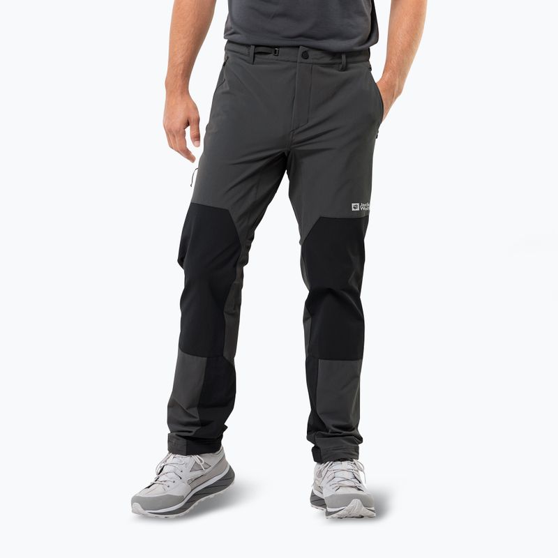 Spodnie softshell męskie Jack Wolfskin Andur phantom