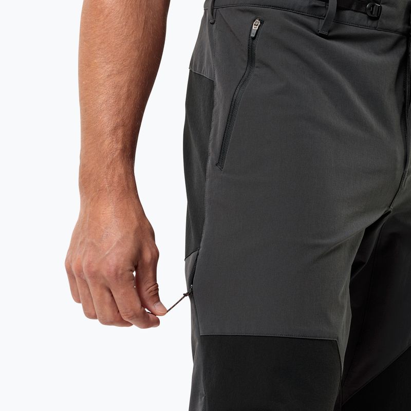 Spodnie softshell męskie Jack Wolfskin Andur phantom 3