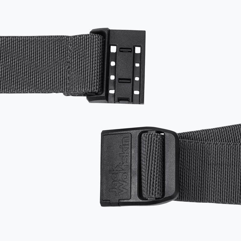 Pasek do spodni Jack Wolfskin Magnetic dark grey 3