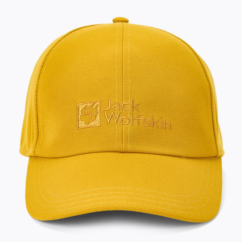 Czapka z daszkiem Jack Wolfskin Baseball Cap curry 2