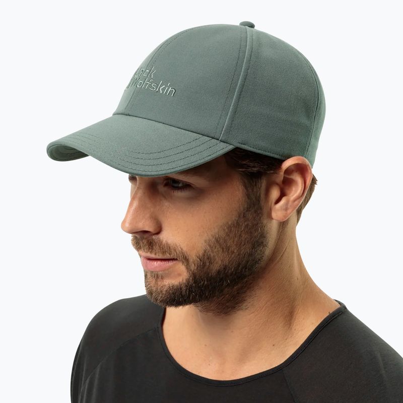 Czapka z daszkiem Jack Wolfskin Baseball Cap hedge green 2