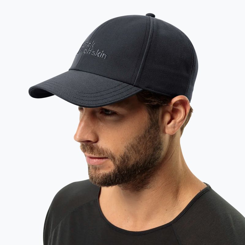 Czapka z daszkiem Jack Wolfskin Baseball Cap black 2