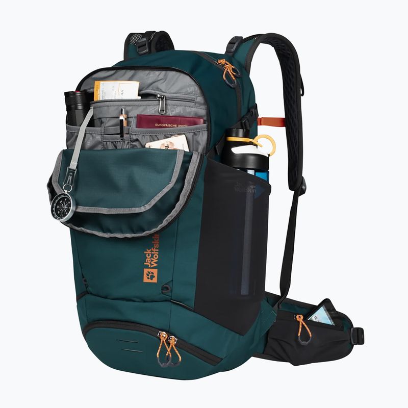 Plecak rowerowy Jack Wolfskin Moab Jam Shape 30 l sea green 3