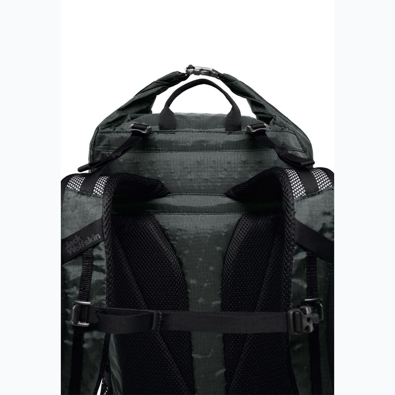 Plecak turystyczny Jack Wolfskin Wandermood Rolltop 30 l slate green 8