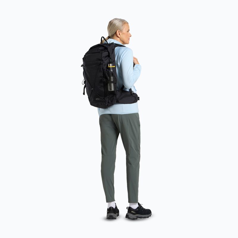 Plecak turystyczny Jack Wolfskin Wandermood Rolltop 30 l granite black 12
