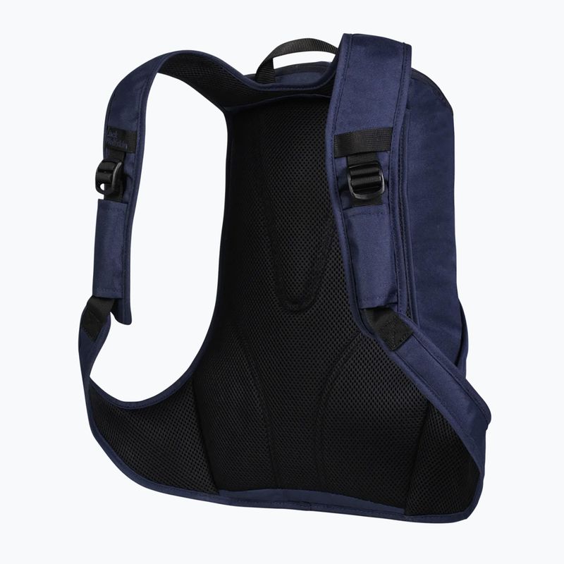 Plecak miejski damski Jack Wolfskin Frauenstein 15 l leaves night blue 2
